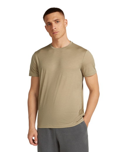 Koszulka wędkarska/wypoczynkowa Icebreaker Merino 150 Tech Lite III (100% wełna merino) brązowa męska